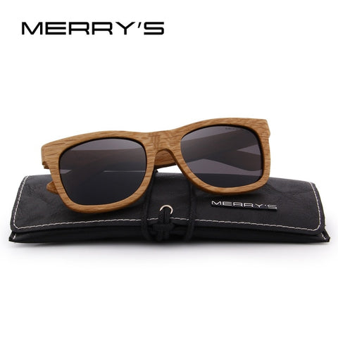 MERRY'S DESIGN Wooden Sunglasses