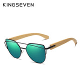KINGSEVEN Wooden Sunglasses