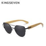 KINGSEVEN Wooden Sunglasses