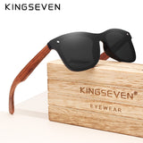 KINGSEVEN Brand Wooden Sunglasses