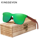 KINGSEVEN Wooden Sunglasses