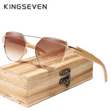KINGSEVEN Bamboo Sunglasses