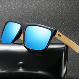 SHOWYES Wooden Sunglasses Polarized